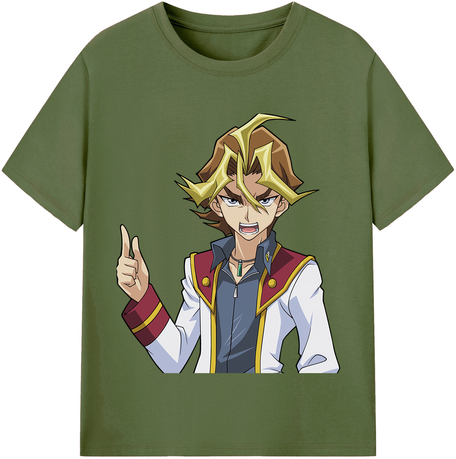 （画像用） 遊☆戯☆王 Yu-Gi-Oh! 綿100％半袖Tシャツ（フロントプリント）